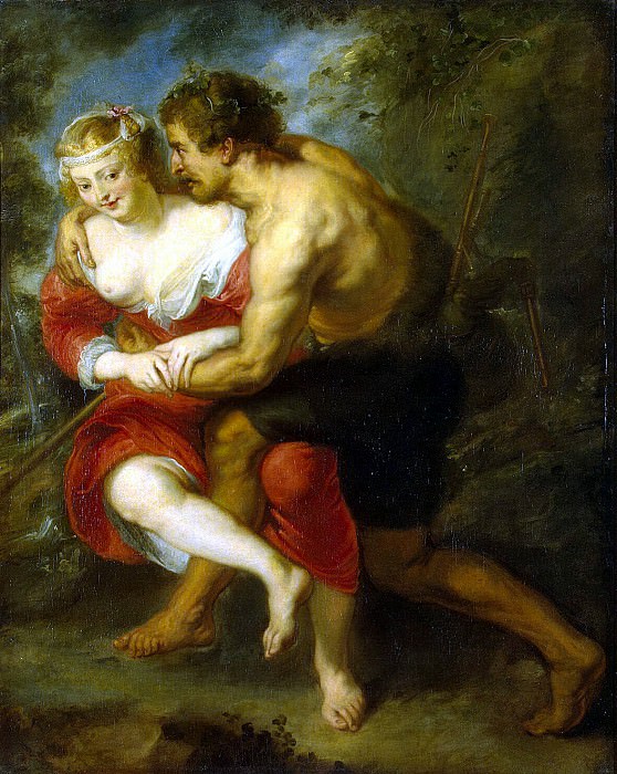 Pastoral Scene. Peter Paul Rubens