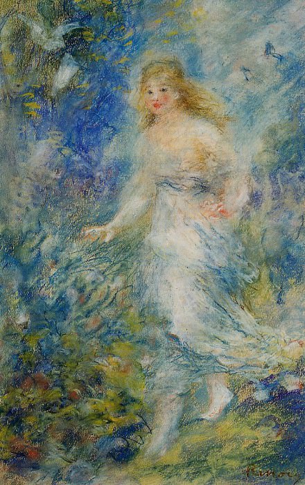 Spring (The Four Seasons). Pierre-Auguste Renoir
