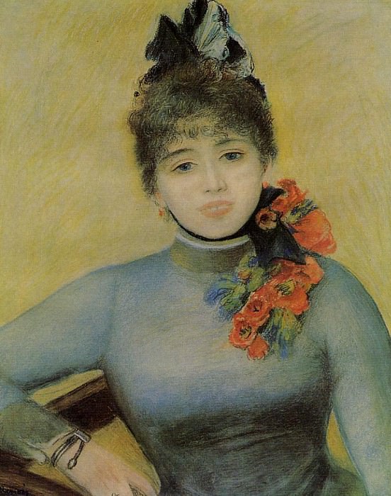 Madame Severine - 1885. Pierre-Auguste Renoir