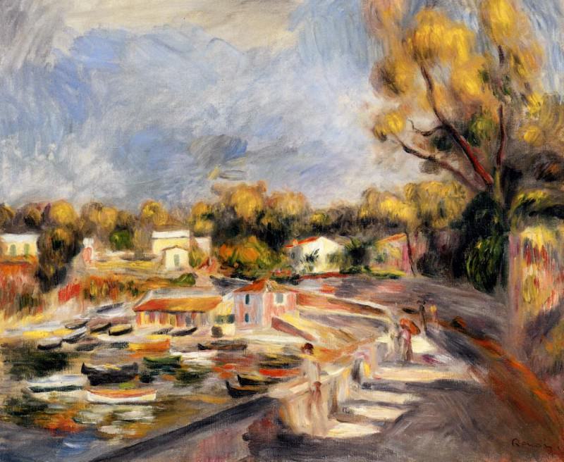 Cagnes Landscape. Pierre-Auguste Renoir