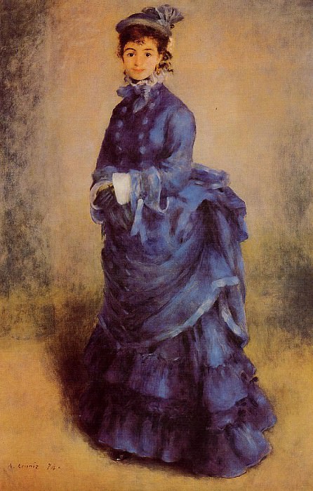 The Parisian. Pierre-Auguste Renoir