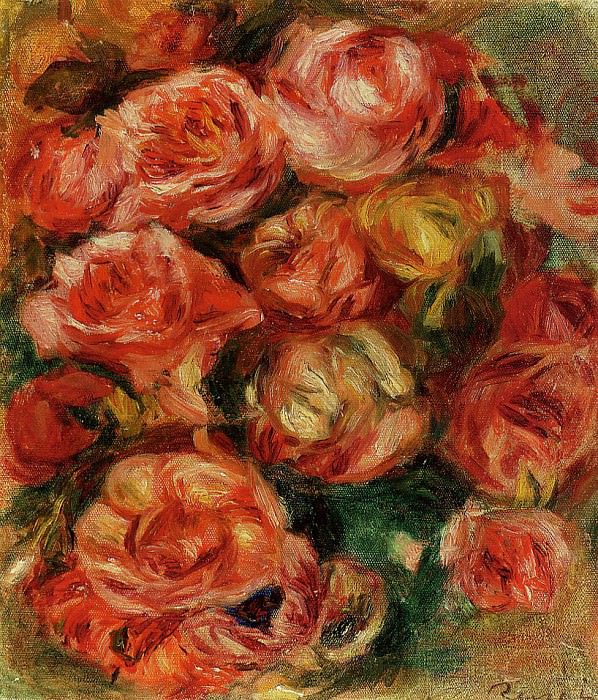 Bouquet of Flowers. Pierre-Auguste Renoir