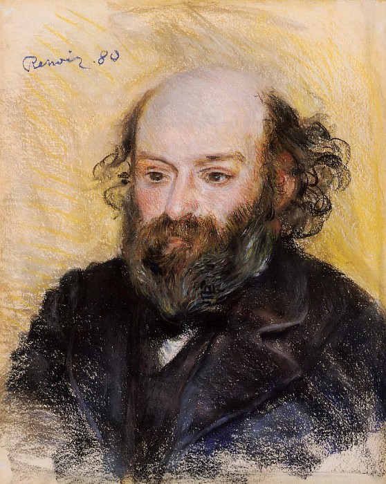 Paul Cezanne. Pierre-Auguste Renoir
