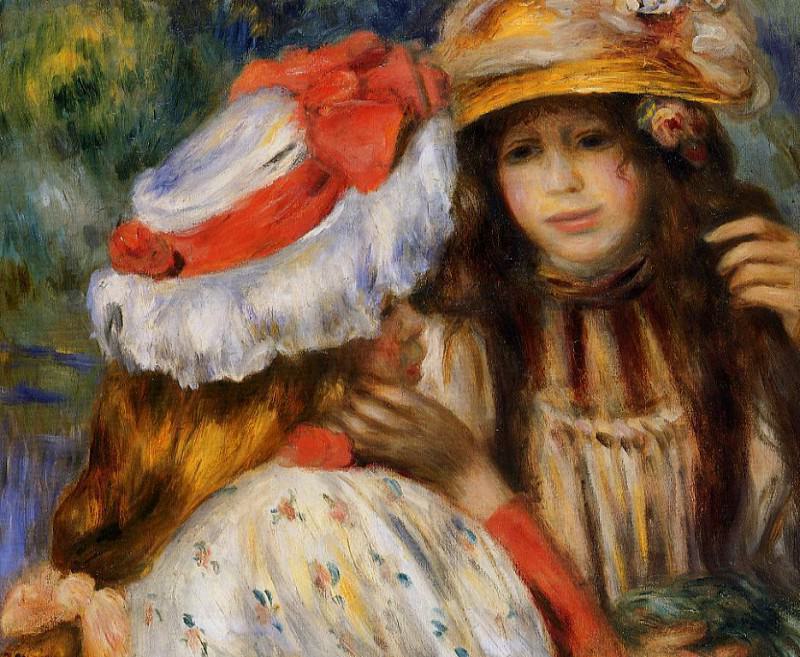 Two Sisters. Pierre-Auguste Renoir
