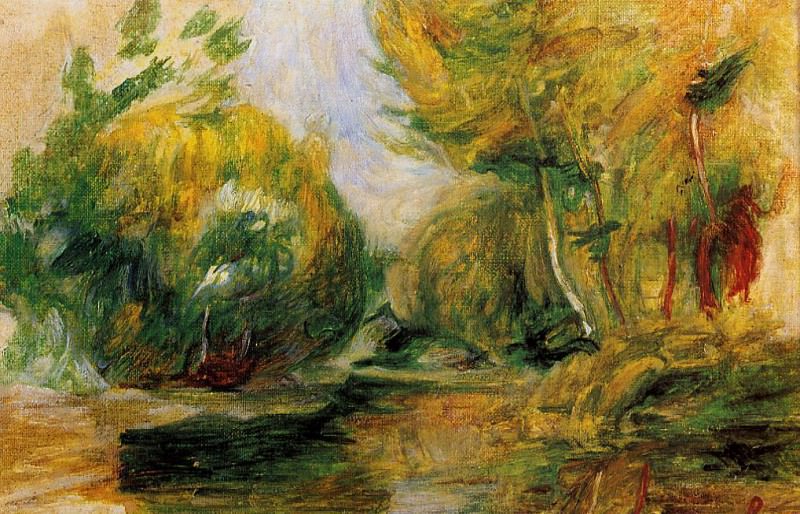 Landscape. Pierre-Auguste Renoir