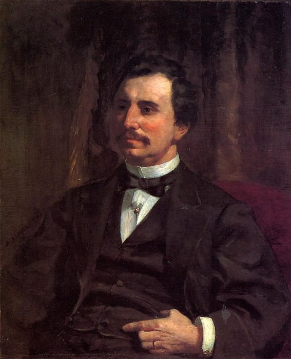 Colonel Barton Howard Jenks - 1865. Пьер Огюст Ренуар