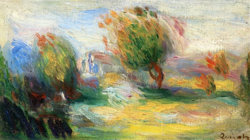 Landscape1. Pierre-Auguste Renoir