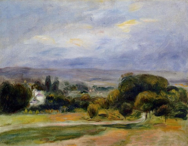 The Path - 1895. Pierre-Auguste Renoir
