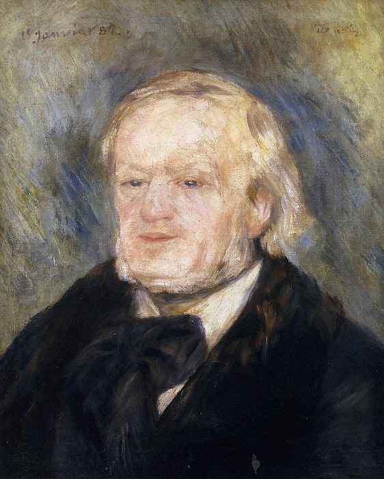 Richard Wagner. Pierre-Auguste Renoir