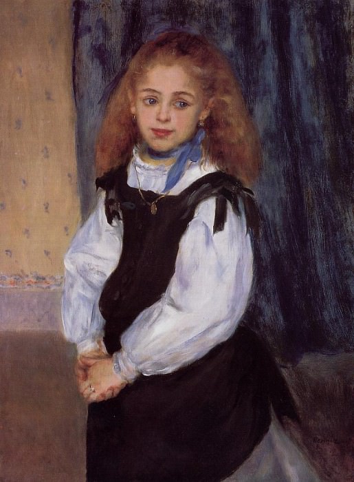 Mademoiselle Legrand. Pierre-Auguste Renoir