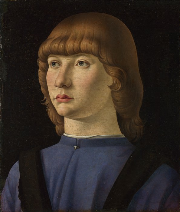 Jacometto - Portrait of a Boy. Part 4 National Gallery UK