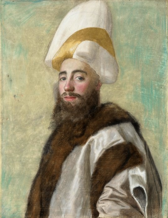Jean-Etienne Liotard - Portrait of a Grand Vizir. Part 4 National Gallery UK