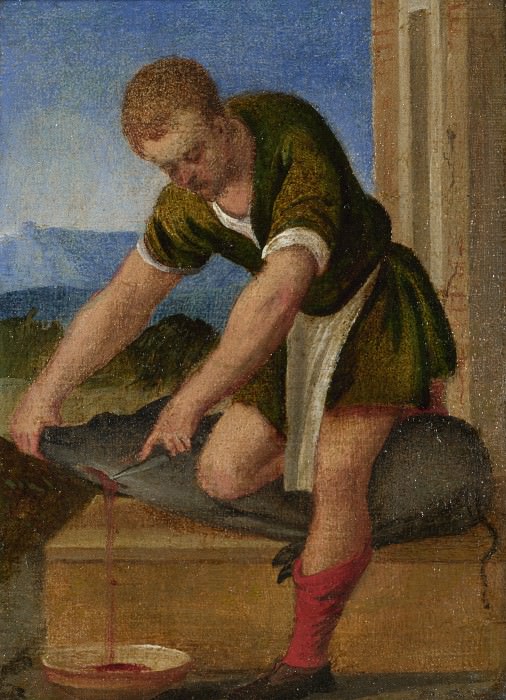Венецианская школа, ок1580 – Работы по месяцам – Декабрь, Часть 4 Национальная галерея