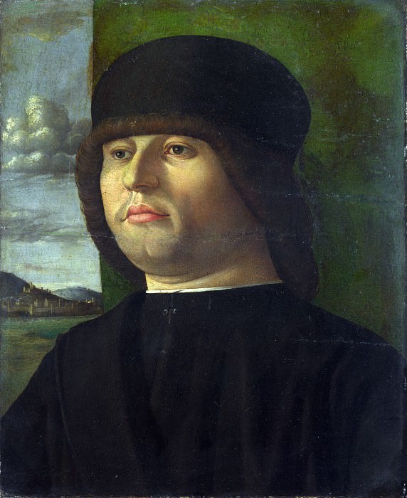 Italian, Venetian - A Man in Black. Part 4 National Gallery UK