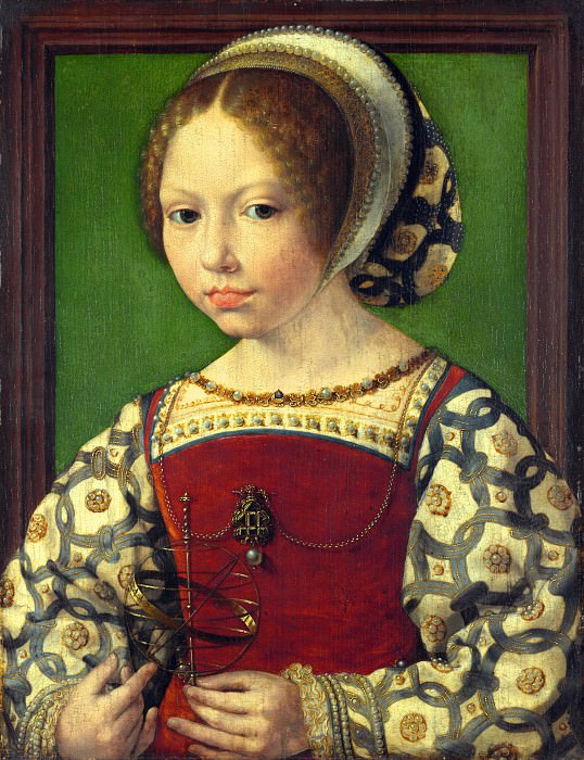 Jan Gossaert - A Young Princess (Dorothea of Denmark). Part 4 National Gallery UK
