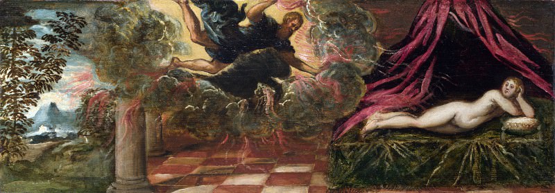 Jacopo Tintoretto - Jupiter and Semele. Part 4 National Gallery UK