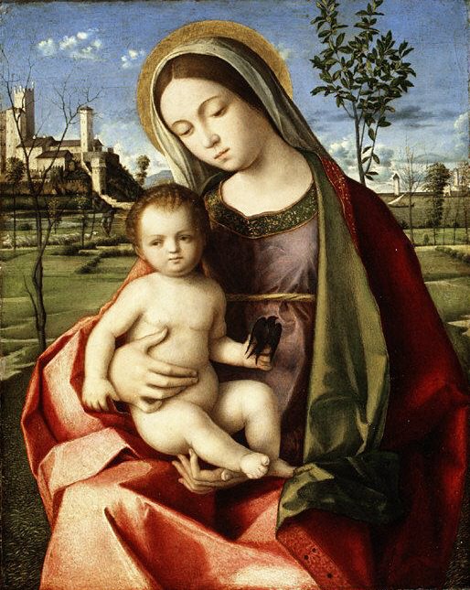 Workshop of Giovanni Bellini - Madonna and Child. Metropolitan Museum: part 4