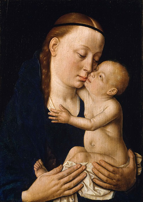 Dieric Bouts - Virgin and Child. Metropolitan Museum: part 4