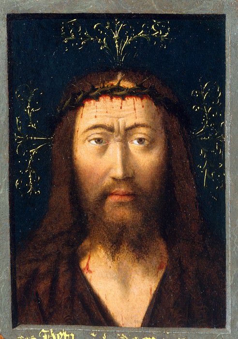 Petrus Christus – Head of Christ, Metropolitan Museum: part 4