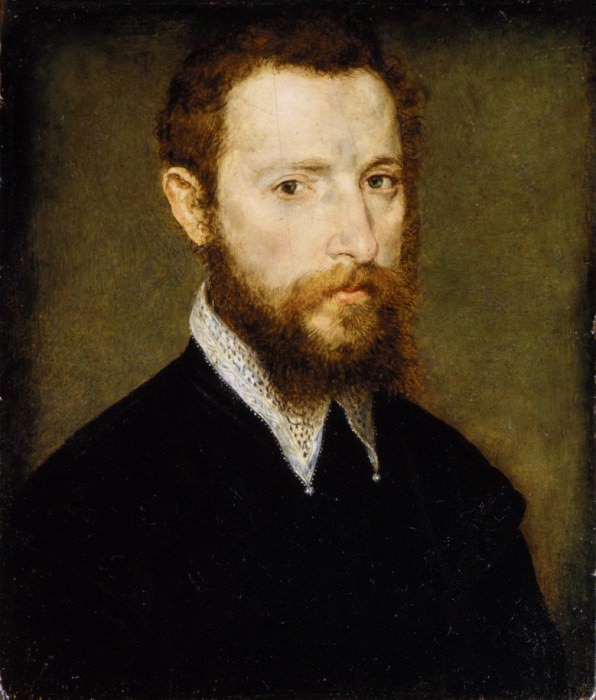 Attributed to Corneille de Lyon - Portrait of a Man with a Pointed Collar. Metropolitan Museum: part 4