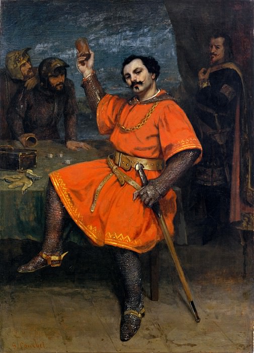 Гюстав Курбе - Луи Гемар (1822-1880), как Роберт Ле Дьябл. Музей Метрополитен: часть 4