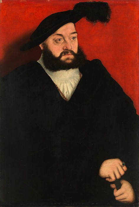 Лукас Кранах Старший - Джон (1498-1537), герцог Саксонии. Музей Метрополитен: часть 4