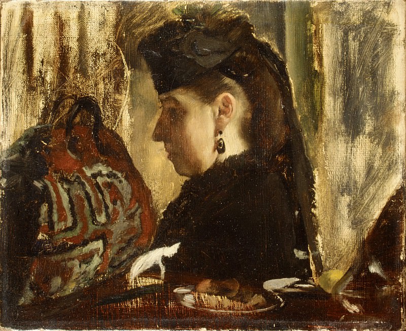 Edgar Degas - Mademoiselle Marie Dihau (1843–1935). Metropolitan Museum: part 4