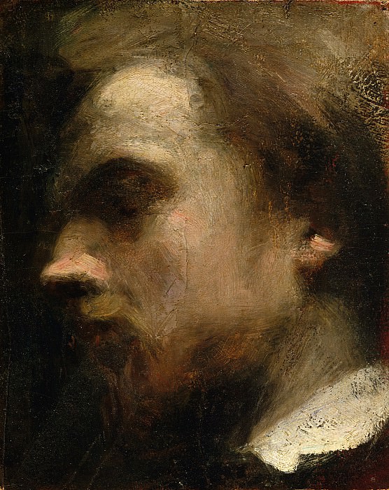 Henri Fantin-Latour - Self-Portrait. Metropolitan Museum: part 4