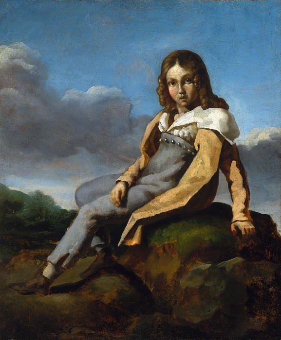 Теодор Жерико - Альфред Дедре (1810-1860), в детском возрасте. Музей Метрополитен: часть 4