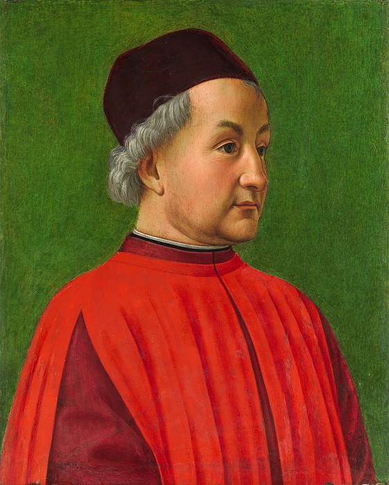 Domenico Ghirlandaio (Italian, Florence 1448/49–1494 Florence) - Portrait of a Man. Metropolitan Museum: part 4