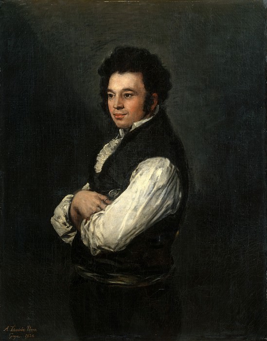 Goya (Spanish, Fuendetodos 1746–1828 Bordeaux) - Tiburcio Pérez y Cuervo (1785/86–1841), the Architect. Metropolitan Museum: part 4