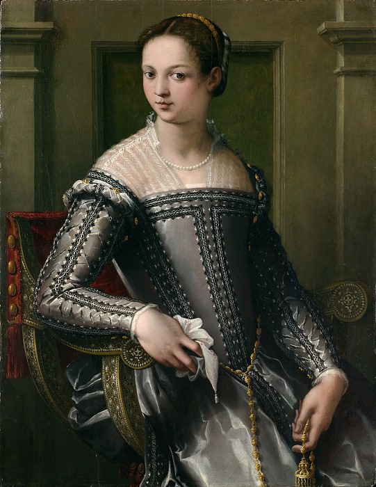 Italian Painter, mid-16th century - Portrait of a Woman. Metropolitan Museum: part 4