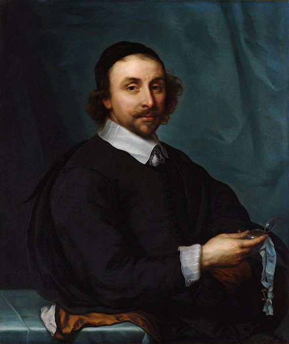 Cornelis Jonson van Ceulen the Younger - Portrait of a Man with a Watch. Metropolitan Museum: part 4