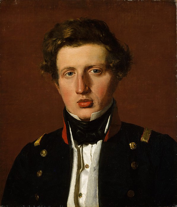 Кристен Кобке - Вальдемар Хьяртвар Кёбке (1813-1893), брат художника. Музей Метрополитен: часть 4