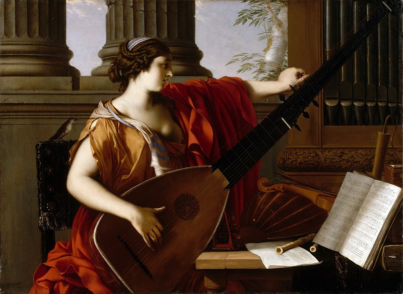 Laurent de La Hyre - Allegory of Music. Metropolitan Museum: part 4