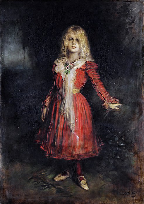 Франц фон Ленбаха - Марион Ленбах (1892-1947), дочь художника. Музей Метрополитен: часть 4