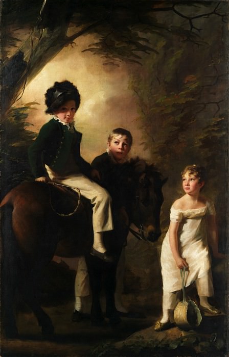 Sir Henry Raeburn - The Drummond Children. Metropolitan Museum: part 4