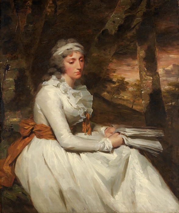 Sir Henry Raeburn - Mrs. Richard Alexander Oswald (Louisa Johnston, ?born about 1760, died 1797). Metropolitan Museum: part 4