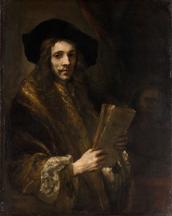 Последователь Рембрандта - Портрет мужчины (аукциониста). Музей Метрополитен: часть 4