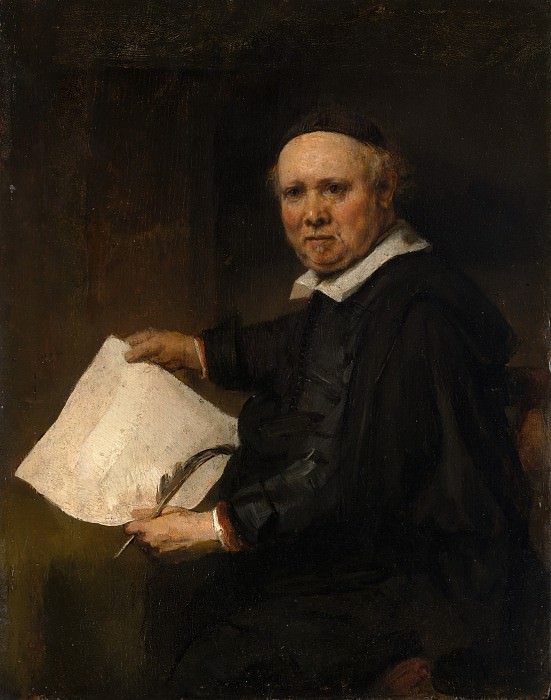 Rembrandt (Dutch, Leiden 1606–1669 Amsterdam) - Lieven Willemsz van Coppenol (born about 1599, died 1671 or later). Metropolitan Museum: part 4