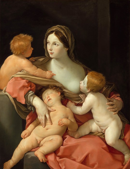 Guido Reni - Charity. Metropolitan Museum: part 4