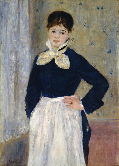 Auguste Renoir - A Waitress at Duval’s Restaurant. Metropolitan Museum: part 4