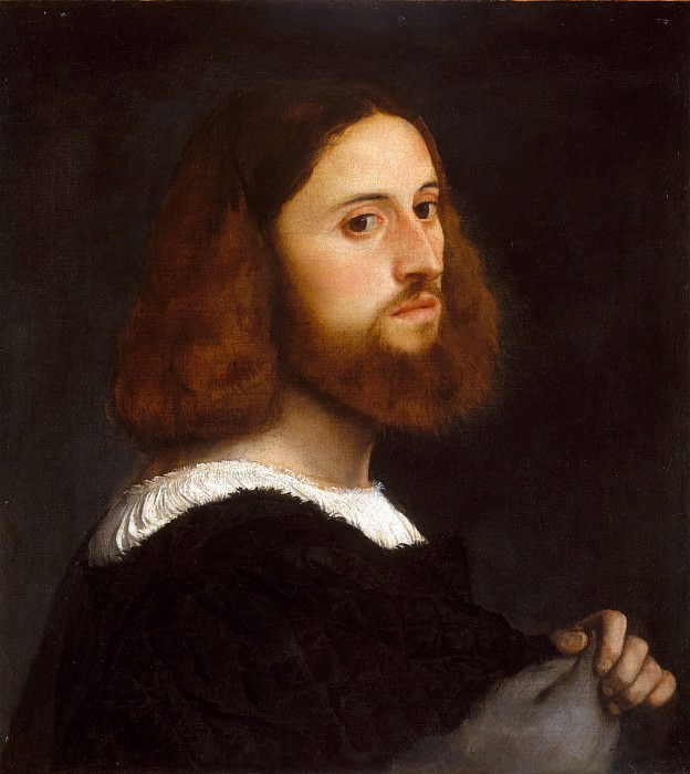 Portrait of a Man. Titian (Tiziano Vecellio)
