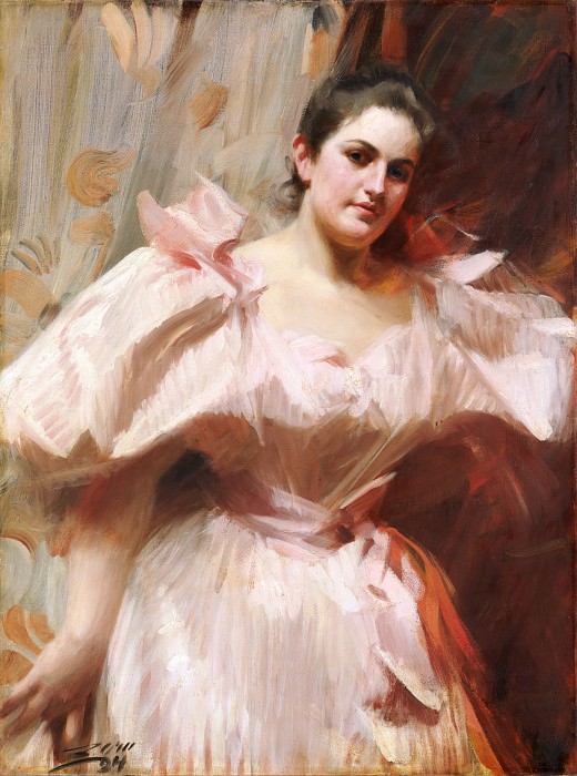 Anders Zorn – Frieda Schiff , Later Mrs. Felix M. Warburg, Metropolitan Museum: part 4