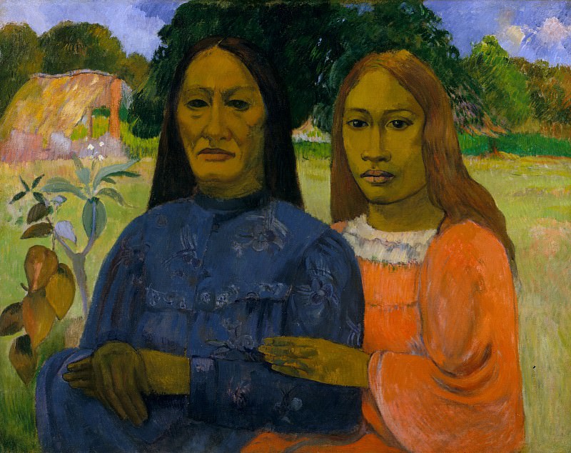 Paul Gauguin - Two Women. Metropolitan Museum: part 4