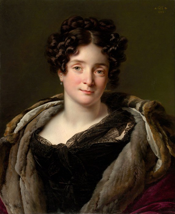 Anne-Louis Girodet-Trioson – Madame Jacques-Louis-Étienne Reizet , Metropolitan Museum: part 4