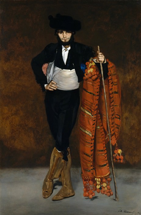 Молодой человек в костюме Махо. Эдуард Мане