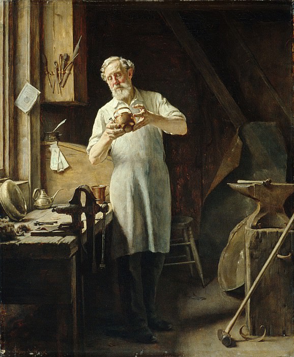Edgar Melville Ward - The Coppersmith. Metropolitan Museum: part 4