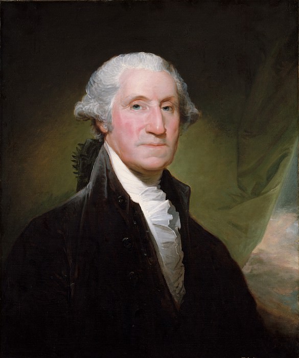 Gilbert Stuart - George Washington. Metropolitan Museum: part 4