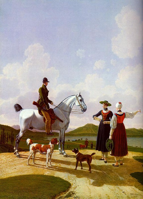 Kobell, Wilhelm von (German, 1766-1853) 2. Немецкие художники